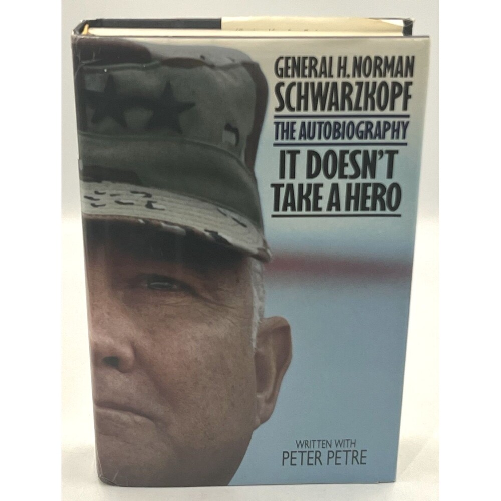 It Doesn't Take a Hero 1992 1st Ed 1st Print Norman Schwarzkopf Autobiography HC